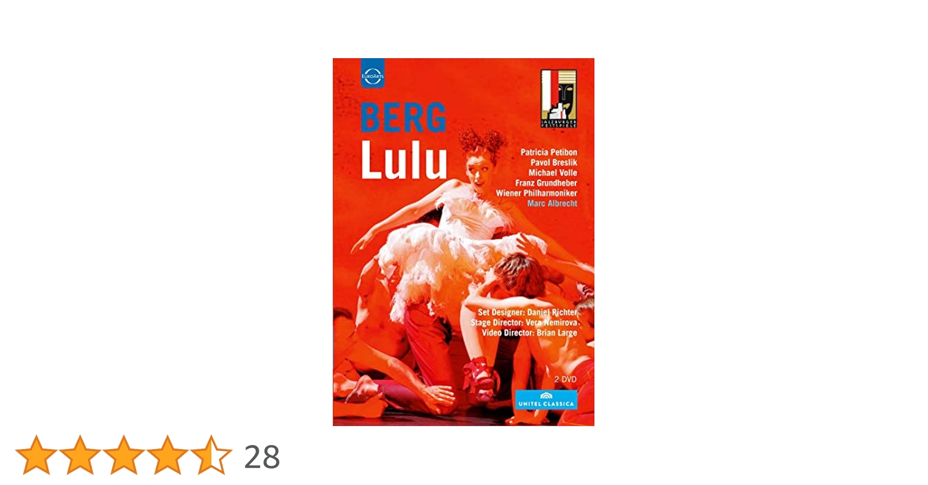 【中古】 Berg ベルク / ルル 3幕版全曲 ワルリコウスキ演出、P．ダニエル＆モネ劇場、ハンニガン、ヘンシェル、他 2012 ステレオ 2DVD 41K6753SRKL._UF350,350_QL50_.jpg